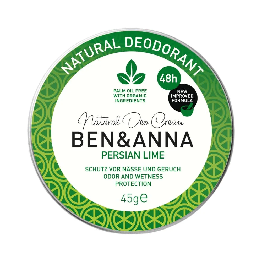 Ben & Anna Kremni dezodorant Perzijska limeta (45 g)