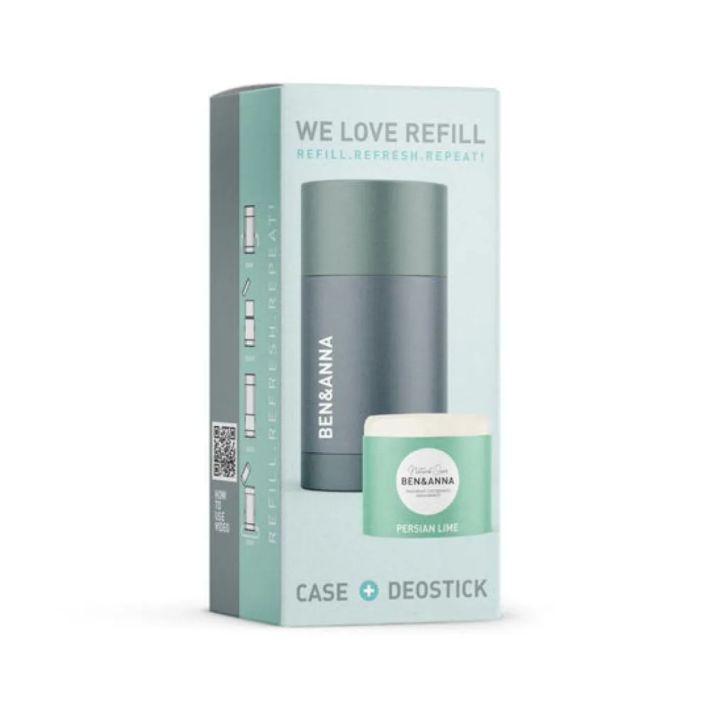 Ben & Anna Dezodorant za ponovno polnjenje PERSIAN LIME, 40 g