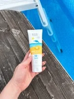 Eco Cosmetics Mleko za sončenje Neutral brez dišav SPF 50 BIO (125 ml) - z naravnimi mineralnimi filtri