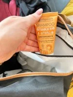 laSaponaria Šampon s sončnico in sladko pomarančo BIO 30 ml