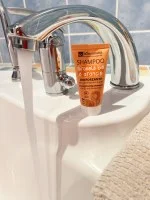 laSaponaria Šampon s sončnico in sladko pomarančo BIO 30 ml