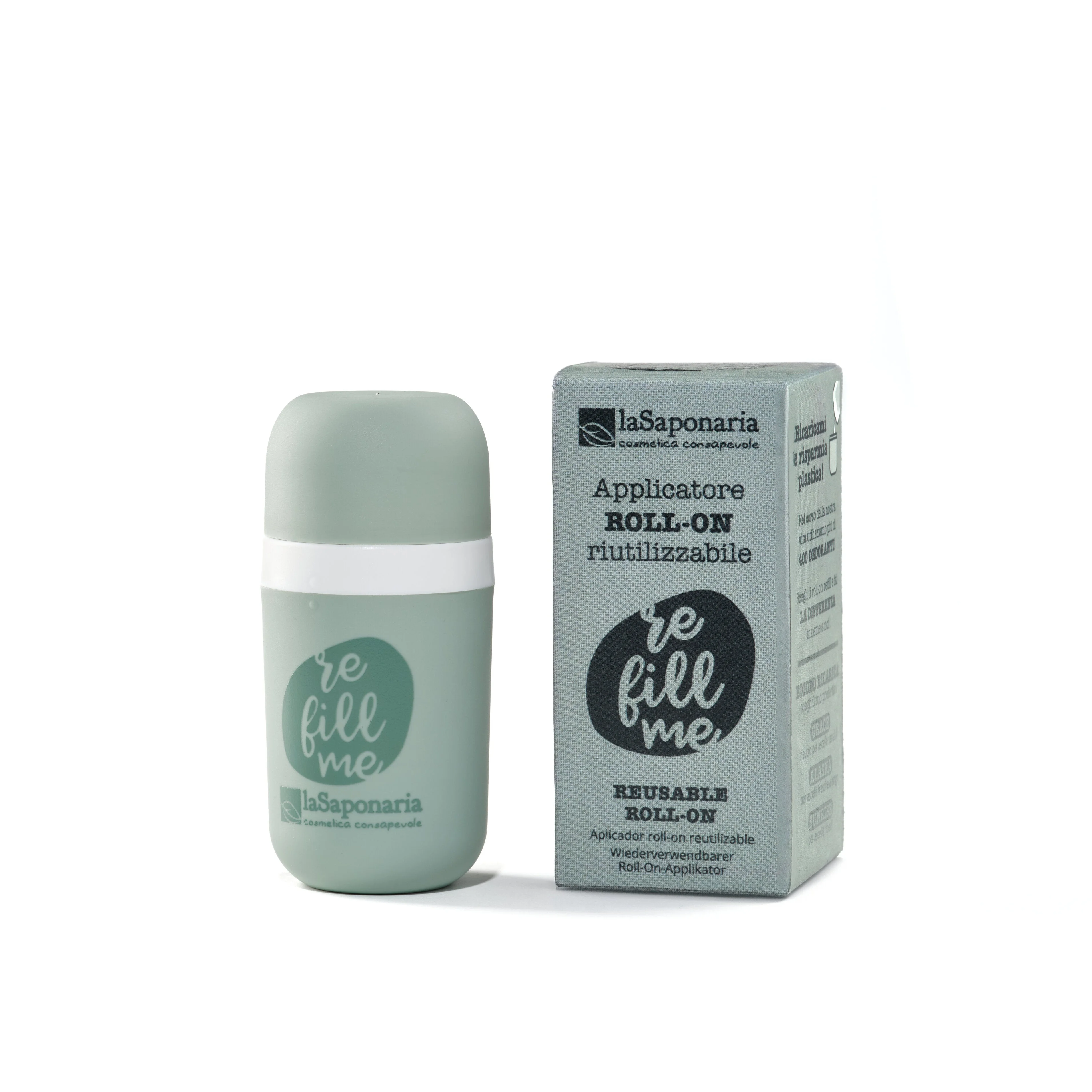 laSaponaria Aplikator za roll-on deodorant - ponovno polnljiv - trajnostna rešitev