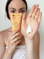 laSaponaria Vlažilna krema za telo z BIO arganom in vitaminom C 30 ml - za sijočo in mehko kožo