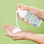 laSaponaria Intimna čistilna pena s plavico & prebiotiki BIO (100 ml) - primerno za otroke in obdobje menopavze