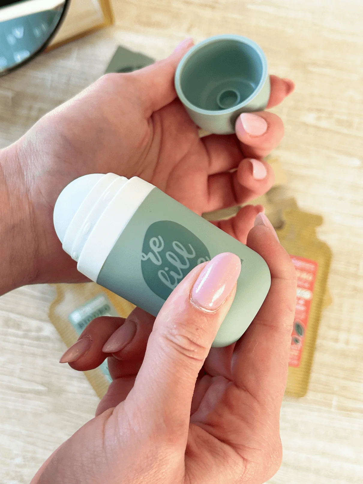 laSaponaria Nadomestno polnilo za kroglični deodorant Grace - brez vonja BIO (40 ml) - za občutljivo kožo