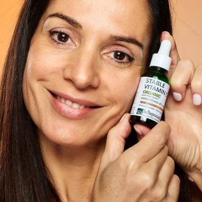 laSaponaria Serum za obraz - Vitamin C BIO (30 ml) - za svežo in sijočo polt