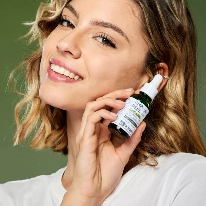 laSaponaria Obrazni AHA piling BIO (30 ml) - primeren tudi za občutljivo kožo