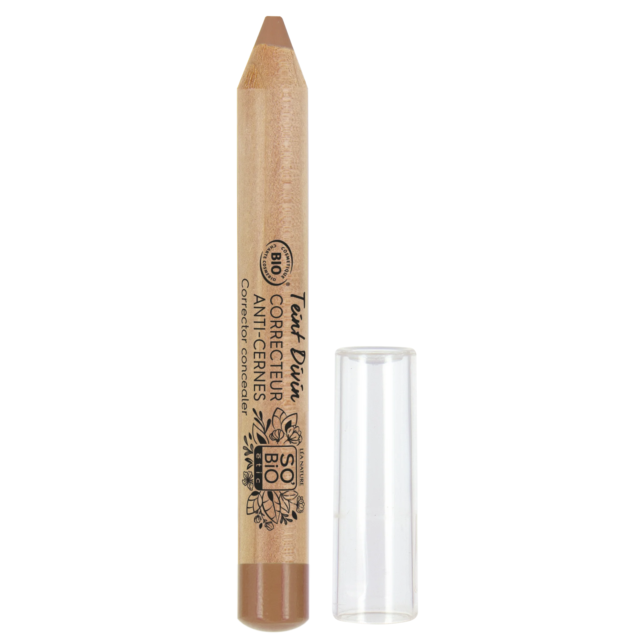 SO’BiO étic Korektor BIO (4 g) 25 BEIGE DORÉ — zlata bež - prekrije nepravilnosti polti