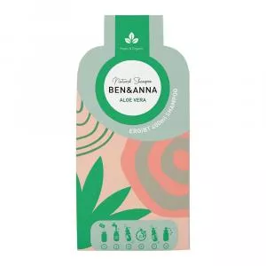 Ben & Anna Šampon v prahu (2×20 g) - Aloe vera - za občutljivo lasišče