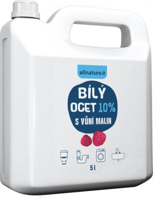 Allnature Beli kis 10% z aromo malin 5000 ml