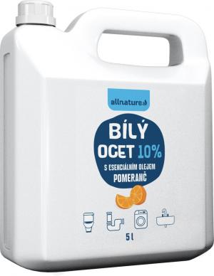 Allnature Beli kis 10% z vonjem po pomarančah 5000 ml