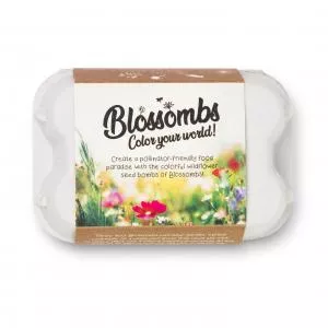 Blossombs Bombice s semeni - darilna škatlica za jajca (6 kosov) - izvirno in praktično darilo