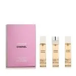 Chanel Chance EDT polnilo 2 x 20 ml + EDT polnilo s razpršilcem 20 ml W