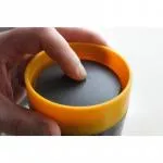 Circular Cup (227 ml) - krem/turkizna - iz papirnatih skodelic za enkratno uporabo