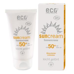 Krema za sončenje SPF 50 BIO (75 ml) - rahlo obarvana