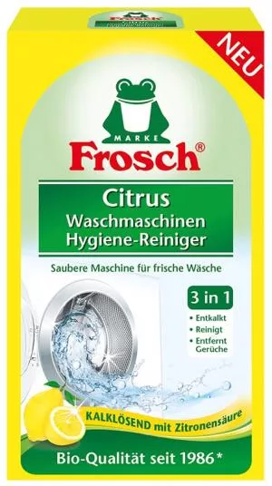 Frosch EKO Higiensko čistilo za pralne stroje Citron (250g)