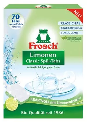 Frosch ECO Classic tablete za pomivanje posode limona (70 tablet)