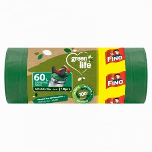 Vreče za smeti Green Life Easy pack 27 μm - 60 l (18 kosov)