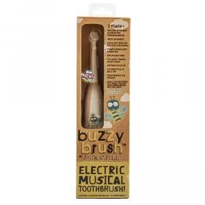 Jack n Jill Otroška električna zobna ščetka z melodijo Buzzy Brush - interaktivna s 3 vrstami melodij