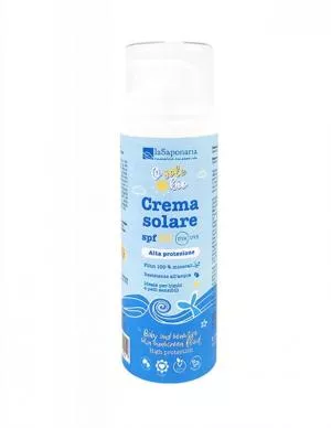 laSaponaria Krema za sončenje za otroke in občutljivo kožo SPF 50 BIO (125 ml)