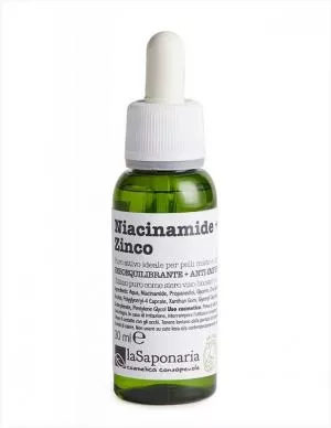 laSaponaria Serum za obraz - niacinamid (vitamin B3) cink (30 ml)