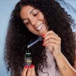 laSaponaria Amla rastlinsko silikonsko olje za suhe lase (30 ml) - ukroti plapolajoče lase