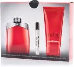 Montblanc Legend Red EDP 100 ml + EDP MINI 7,5 ml + SG za telo in lase 100 ml M