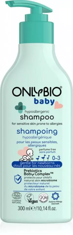 OnlyBio Hipoalergeni šampon za dojenčke (300 ml)