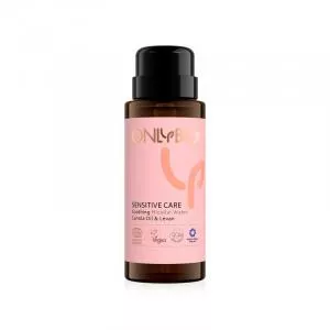 OnlyBio Pomirjujoča micelarna voda za občutljivo kožo Sensitive Care (300 ml) - s konopljinim oljem in sivko