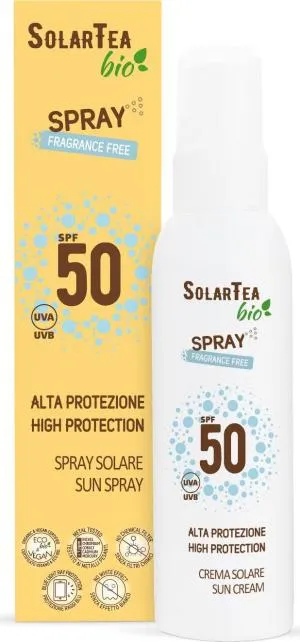 Solar Tea Sprej za zaščito pred soncem SPF 50 100 ml