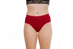 Pinke Welle Menstrualne spodnjice Bikini Red - Medium - 100 dni vracilo blaga in lahka menstruacija (M)