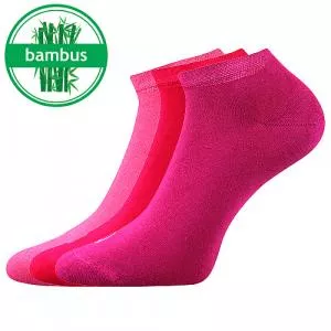Lonka Bambusove nogavice mix roza