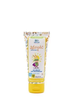 Babyton Naravna krema za sončenje ATOPIC 100 ml SPF 30
