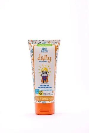Babyton Naravna krema za sončenje DAILY 30 SPF 100 ml