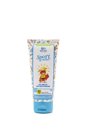 Babyton Naravna krema za sončenje SPORT 100 ml SPF 30