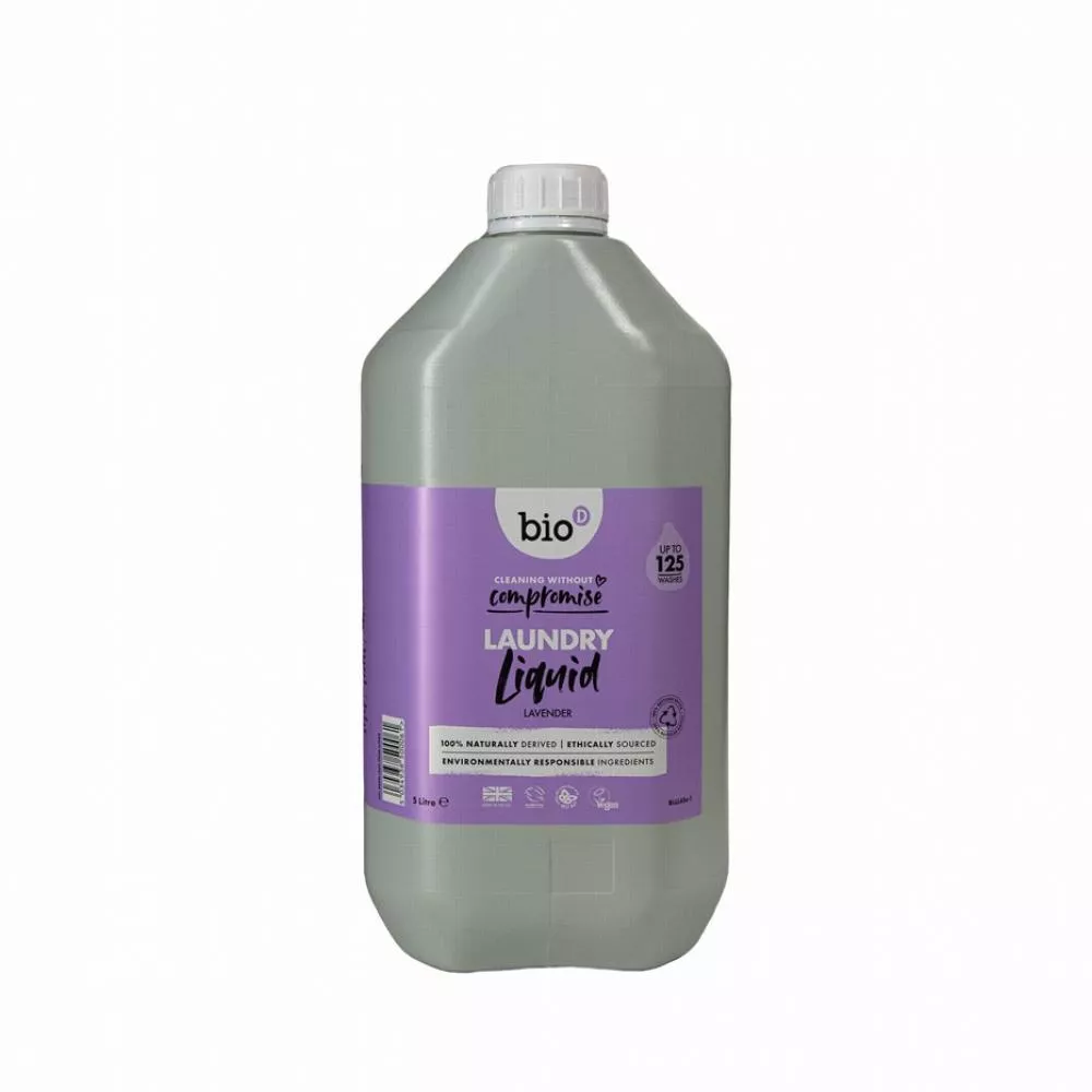 Bio-D Tekoči gel za perilo z vonjem sivke - kanister (5 L)