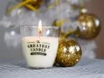 The Greatest Candle in the World Komplet - 1x sveča (130 g) 2x polnilo - borovnice - doma lahko naredite še dve sveči
