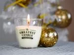 The Greatest Candle in the World Komplet - 1x sveča (130 g) 2x polnilo - jasminovo čudo - doma lahko naredite še dve sveči