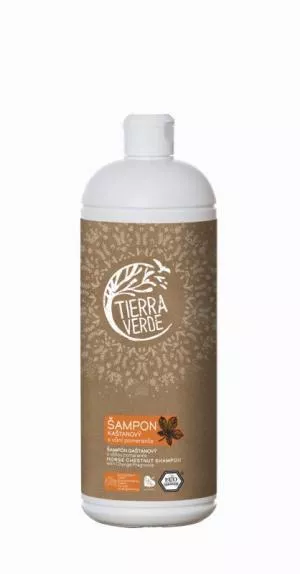 Tierra Verde Kostanjev šampon za krepitev las s pomarančo (1 l)