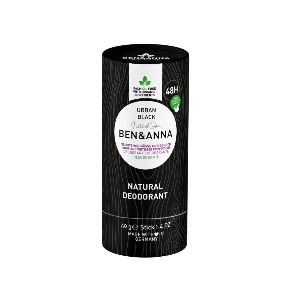 Ben & Anna Trdni dezodorant (40 g) - Urban Black