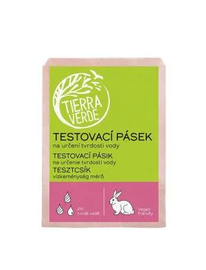 Tierra Verde Testni trak za ugotavljanje trdote vode (1 kos)